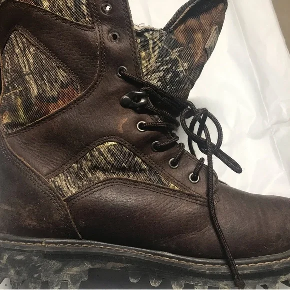 L.L. Bean MEN’S hinting Boots Size 8 Leather excellent for use by hunters or sno - Picture 9 of 17